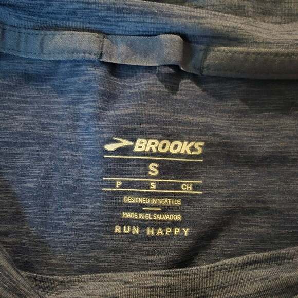 Brooks Men's Luxe Short Sleeve Running Shirt Small - Picture 5 of 5